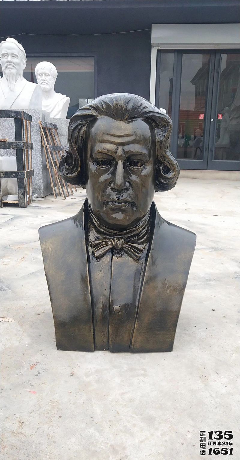 玻璃鋼仿銅西方名人瓦特雕塑 玻璃鋼仿銅西方名人瓦特雕塑